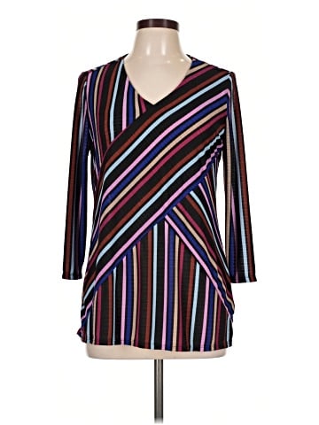 Dana Buchman Long Sleeve Top (view 1)