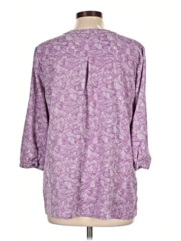 Christopher & Banks 3/4 Sleeve Blouse (view 2)