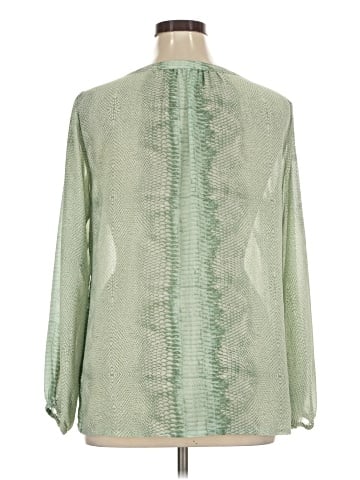 Rose + Olive Long Sleeve Blouse (view 2)