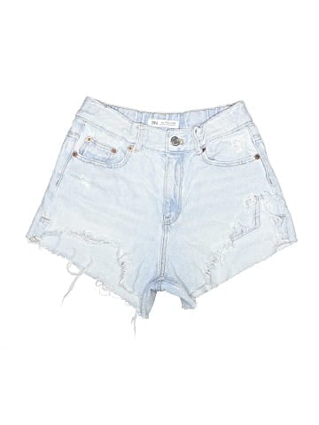 Zara Denim Shorts (view 1)
