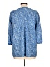 Christopher & Banks Paisley Blue 3/4 Sleeve Blouse Size L - photo 2