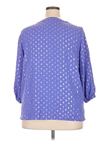 Willi Smith 3/4 Sleeve Blouse (view 2)