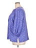 Willi Smith 100% Polyester Blue 3/4 Sleeve Blouse Size 2X - photo 5