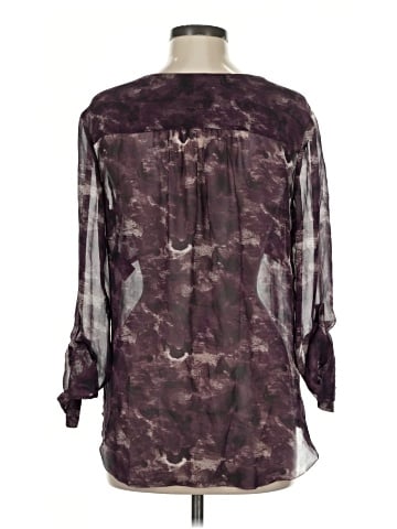Babaton 3/4 Sleeve Silk Top (view 2)