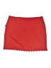 Anne Klein 100% Polyester Solid Red Skort Size L - photo 2