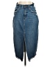 Universal Thread Blue Denim Skirt Size 4 - photo 1