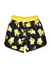 Pokemon 100% Polyester Print Yellow Board Shorts Size S (youth) - photo 1