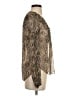 Veronica Beard Metallic Silver Long Sleeve Blouse Size 00 - photo 4