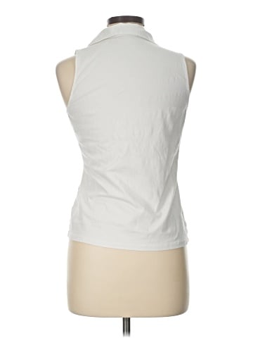 Jones New York Signature Sleeveless Button-Down Shirt (view 2)
