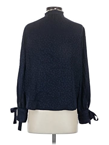 Rebecca Taylor Long Sleeve Silk Top (view 2)