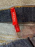 SPANX Chevron-herringbone Blue Jeans Size S - photo 7
