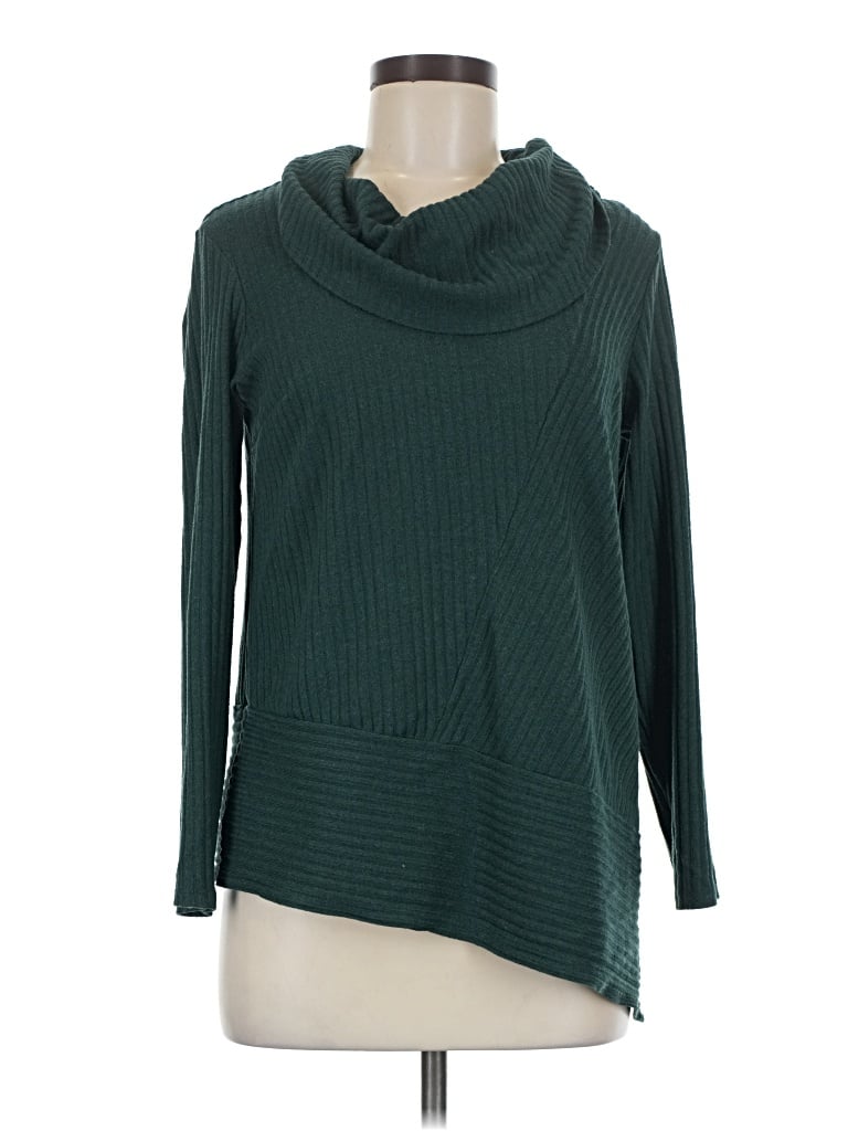 Pre-owned Alyx Long Sleeve Top Teal Cowl Neck Tops