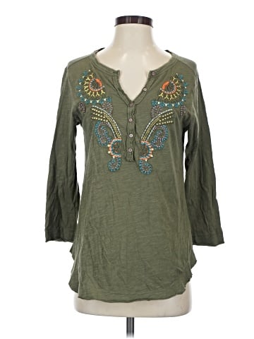 Akemi + Kin 3/4 Sleeve Blouse (view 1)