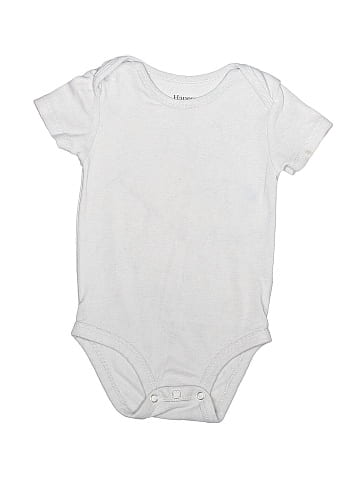 Hanes Short Sleeve Onesie (view 1)