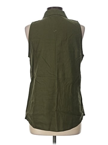 Venus Sleeveless Button-Down Shirt (view 2)