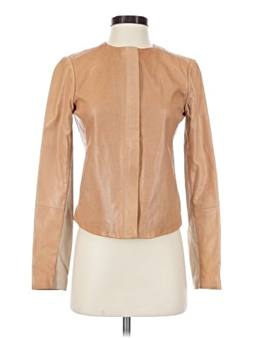 Vince. Leather Jacket (view 1)