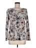 Dantelle Silver Pullover Sweater Size M - photo 1