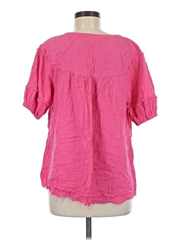 Umgee Short Sleeve Blouse (view 2)