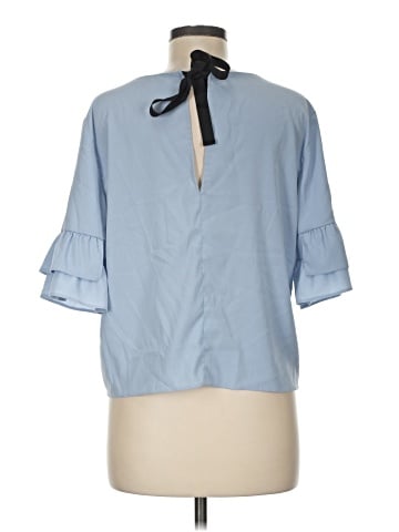 Topshop 3/4 Sleeve Blouse (view 2)