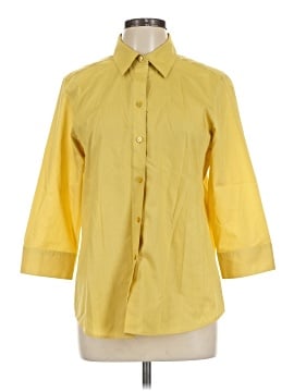 Foxcroft 3/4 Sleeve Button-Down Shirt (view 1)