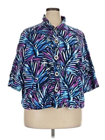 Cj Banks Short Sleeve Blouse (view 1)