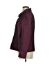 Erin London Metallic Burgundy Jacket Size M - photo 5