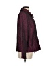 Erin London Metallic Burgundy Jacket Size M - photo 4