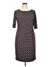 Connected Apparel Black Casual Dress Size 16 - photo 1