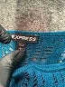 Express 100% Rayon Teal Long Sleeve Top Size L - photo 7