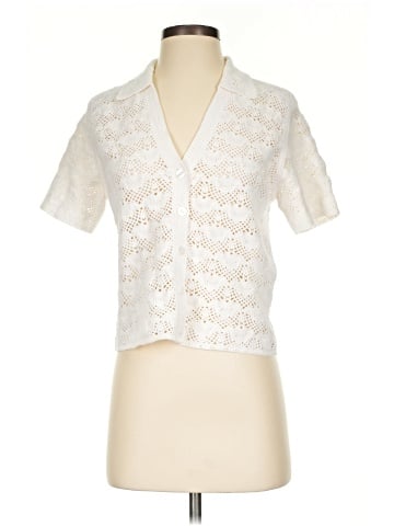 Abercrombie & Fitch Short Sleeve Blouse (view 1)
