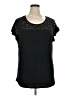 Apt. 9 Black Short Sleeve Top Size 1X - photo 1