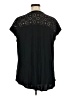 Apt. 9 Black Short Sleeve Top Size 1X - photo 2