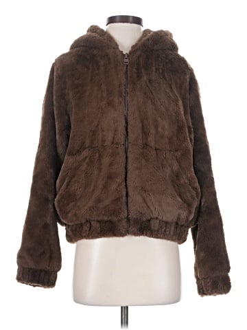 Pull&Bear Faux Fur Jacket (view 1)