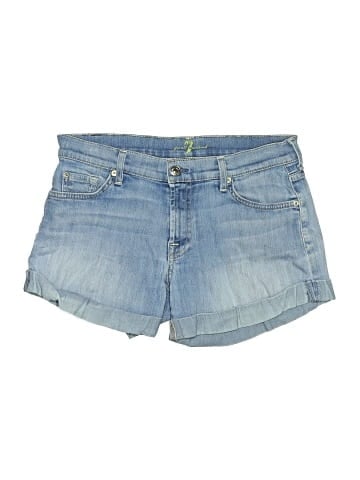 7 For All Mankind Denim Shorts (view 1)