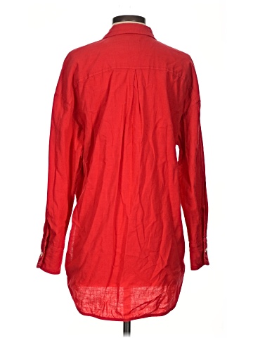 Maeve Long Sleeve Button-Down Shirt (view 2)