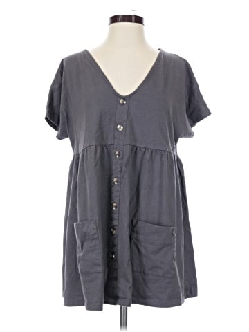 ASOS Design Short Sleeve Henley (view 1)