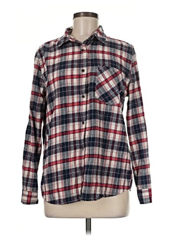 Forever 21 Long Sleeve Button-Down Shirt (view 1)