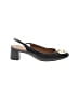 Tory Burch 100% Leather Black Heels Size 6 1/2 - photo 1