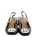 Tory Burch 100% Leather Black Heels Size 6 1/2 - photo 2