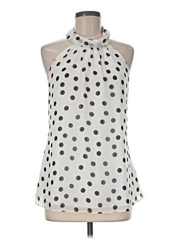 White House Black Market Sleeveless Blouse (view 1)