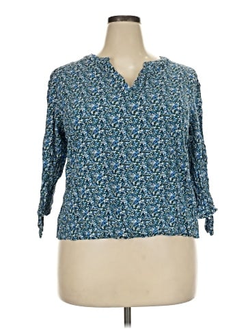 Jones & Co 3/4 Sleeve Blouse (view 1)