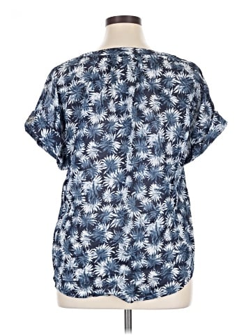 MICHAEL Michael Kors Short Sleeve Blouse (view 2)