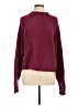 H&M Solid Burgundy Wool Pullover Sweater Size 10 - photo 1