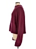H&M Solid Burgundy Wool Pullover Sweater Size 10 - photo 5