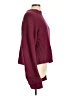 H&M Solid Burgundy Wool Pullover Sweater Size 10 - photo 4