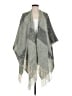 BCBGMAXAZRIA Gray Poncho One size - photo 1
