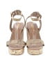 Francesca's Gold Wedges Size 10 - photo 2