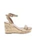 Francesca's Gold Wedges Size 10 - photo 1