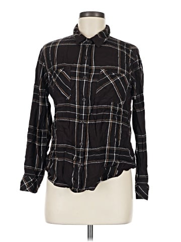 Sanctuary Long Sleeve Button-Down Shirt (view 1)