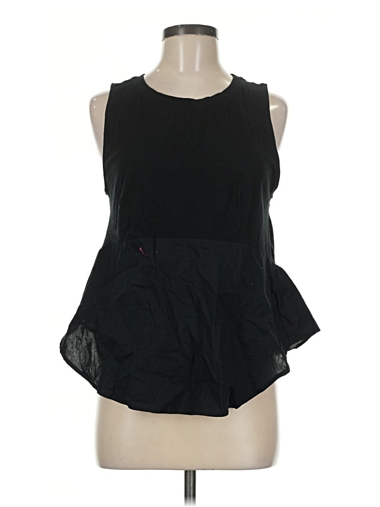 Pre-owned Eri + Ali Sleeveless Blouse In Black